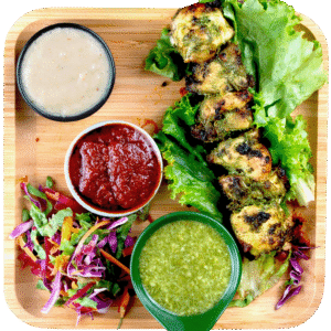 Chicken Hariyali Kebab in Dhaka, Rampura, Khilgaon, Badda, Malibag, Niketon, Banasree, Gulshan and Near Me