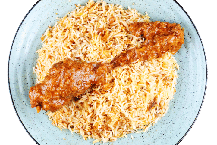 Sultani Leg Roast Basmati Kacchi & Jorda in Dhaka, Rampura, Khilgaon, Badda, Malibag, Niketon, Banasree, Gulshan and Near Me