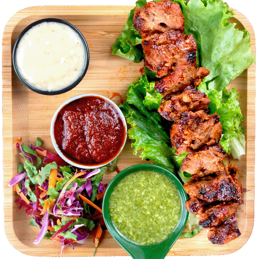 Beef boti kebab